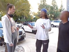 HIKR-205 Seductive Japanese Girl in Tight Stockings Tempts on Public Bus