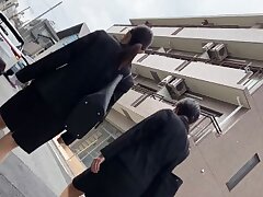 GGS025a Sizzling Kinky Babe Tempts Thick Black Stud With Hot Blowjob