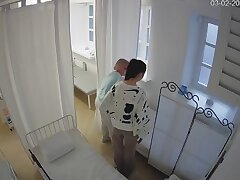 Hospital_Ward_1 Sizzling Hairy Pussy-Hot Babe's Loud Moans in Private Pleasure