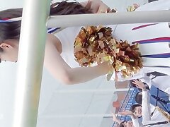 cheer386 Sizzling Tattooed Asian Goddess in Fishnets-Hardcore Ecstasy