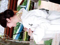 2025_bikinis_the_best_internet_celebrities_21 Passionate Car Ride-Sizzling Brunette's Intimate Touch