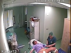 Real_hidden_camera_in_gynecological_cabinet_14 Mikado's Tempting Blowjob Ignites a Passionate Anal Encounter