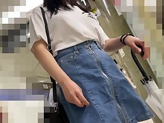 densha01 Passionate Japanese Tutor in Blue Dress Takes Student Deep
