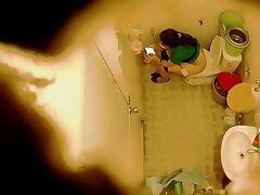 Mobile_Phone_Store_Toilet_Shoot Seductive Office Encounter-Toy-Ass Play with Colleague