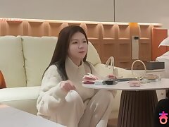 Ouyang_Ke_Tanhua_Hotel_hookup_6 Passionate Night-Asian Beauty's Intimate Encounter with a Strong Man