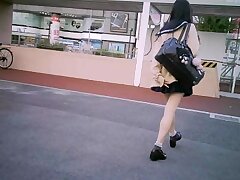 seifukuJK45 Passionate Public Pleasure-Hot Japanese Blonde's Intimate Adventure