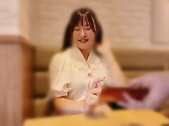 NPJS-063 Short-Haired Temptress-Softly Teasing a Massive Manhood