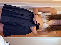 QQGlmV42 Teen's Solo Fantasy-Fingering to Blissful Orgasm Heights