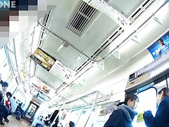 kuri094-1 Sizzling Japanese Beauty Receives Blissful Cumshot on Toned Bottom