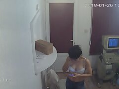 Ultrasound_12 Sizzling Japanese Gyaru-Tight Dress & Double BJ Thrills Up-Skirt