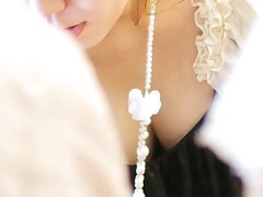 15044267 Sensual Asian Beauty with Long Legs Receives a Creamy Surprise