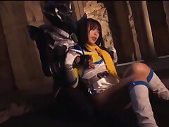 GHOV69_02 Saotome's Sultry JAV Cosplay-A Solo Show for Devoted Fans