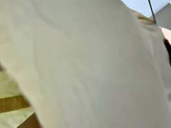 KFC_She_was_taking_pictures_when_she_noticed_the_camera Naughty Surprise-Mature Cleaner Ignites Office Passion