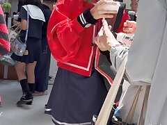 KFC_A_student_in_a_short_skirt Japanese Office Ladies Strap-On Orgasms-Forbidden Lesbian Heat