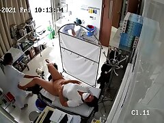 Real_hidden_camera_in_gynecological_cabinet_24 Sultry Oily Japanese Blonde Satisfies Two Men, Drenched in Desire