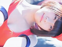 cos101 Passionate Night-Hot Asian Model's Indoor Adventure